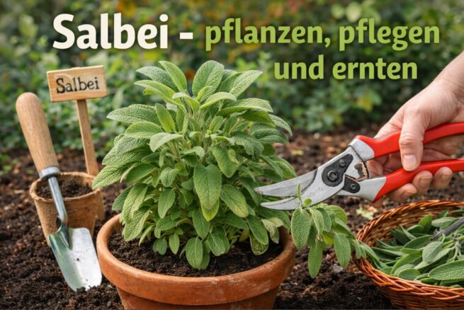 Salbei pflanzen pflegen und ernten
