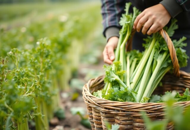 Sellerie anbauen: Pflanzen, schneiden & ernten