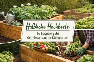 Halbhohe Hochbeete So beqüm geht Gemüseanbau im Kleingarten 1