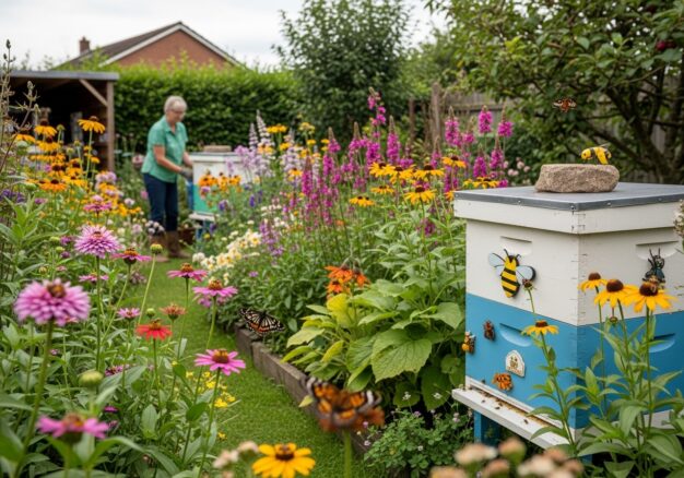 Bienen artgerecht im eigenen Garten halten