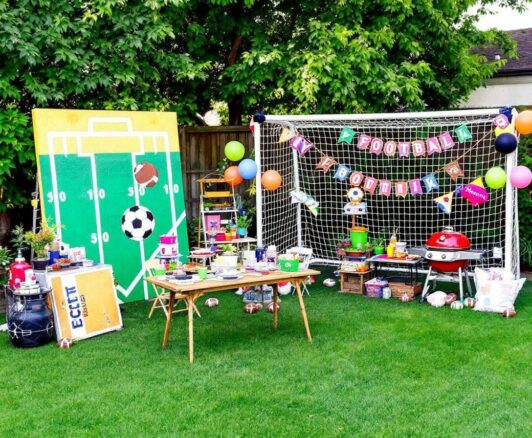 Fußballparty im Garten: Die besten DIY-Ideen für EM, WM & Bundesliga
