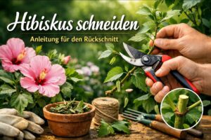Hibiskus schneiden – Anleitung für den Rückschnitt