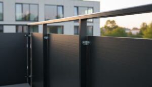 Balkon Sichtschutz Kunststoff: Robust & Modern