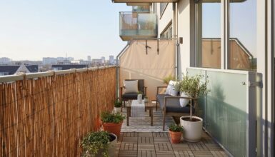 Balkon Sichtschutz für Mieter