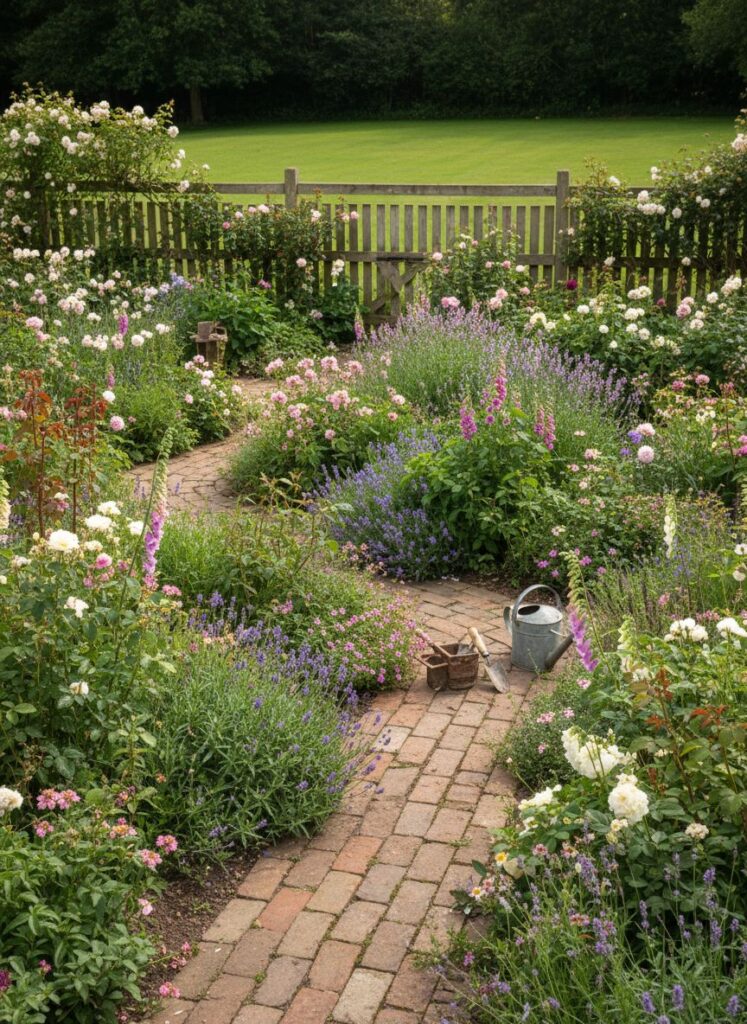 Englischer Cottage Garten