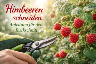 Himbeeren schneiden Anleitung für den Rückschnitt
