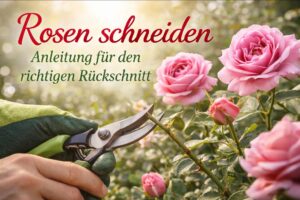 Rosen schneiden – Anleitung für den richtigen Rückschnitt