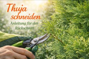 Thuja schneiden – Anleitung für den Rückschnitt