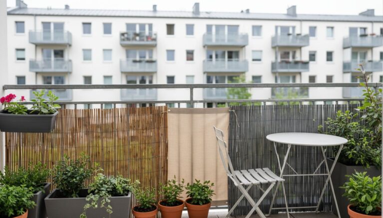 Balkon Sichtschutz günstig