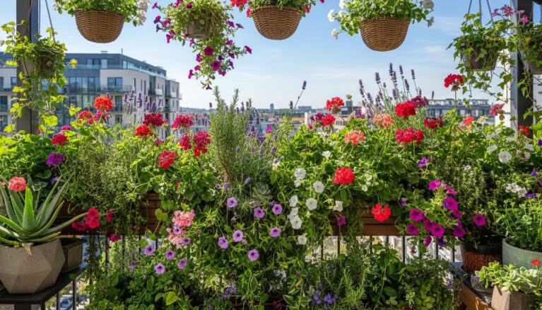 Balkonpflanzen für die Sonne: Die 10 besten Arten & Pflegetipps