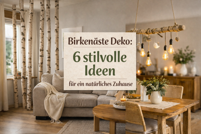Birkenäste Deko: 6 stilvolle Ideen für ein natürliches Zuhause