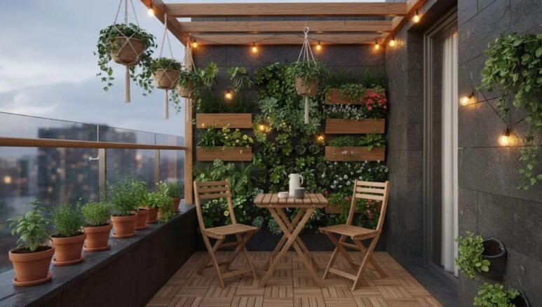 Kleine Terrasse gestalten: Geniale Ideen für wenig Platz