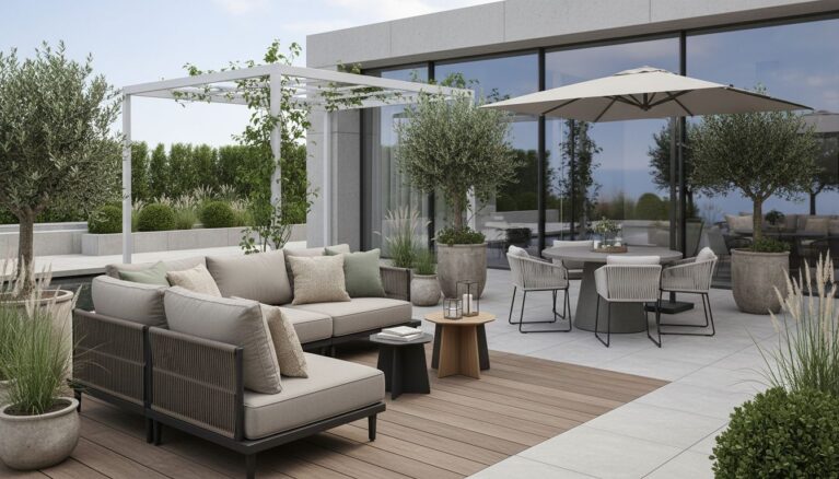 Moderne Terrassenmöbel: Trends & Tipps für Ihre Outdoor-Oase