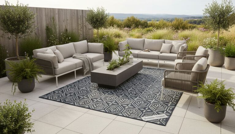 Outdoor Teppich Terrasse