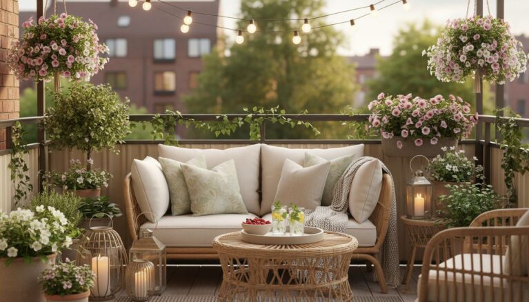 Sommerliche Balkon Deko: Ideen für deine Outdoor-Oase