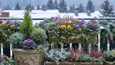 Winterharte Balkonpflanzen: Die besten Sorten für Draußen