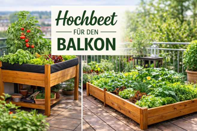 Hochbeet für den Balkon anlegen & pflegen