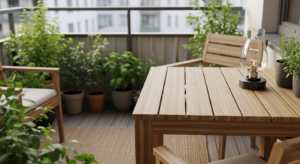 Balkonmöbel aus Holz: Der Guide für Pflege & Design
