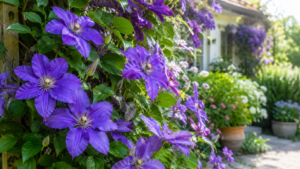 Clematis – pflanzen, pflegen und düngen der Kletterpflanze
