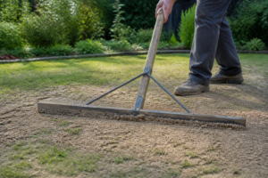 Rasenrakel selber bauen DIY – Gartenarbeit erleichtern