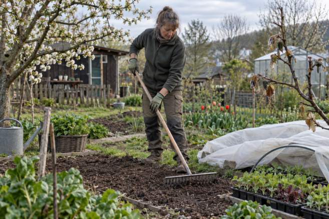 gartenarbeit april editorial