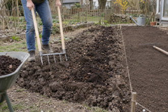 gartenbeet vorbereiten editorial