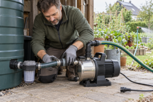 Gartenpumpen richtig anschließen und in Betrieb nehmen