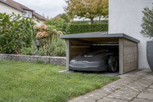 Ist eine Mähroboter Garage notwendig?