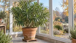 Oleander überwintern: draußen, im Keller oder in der Garage?