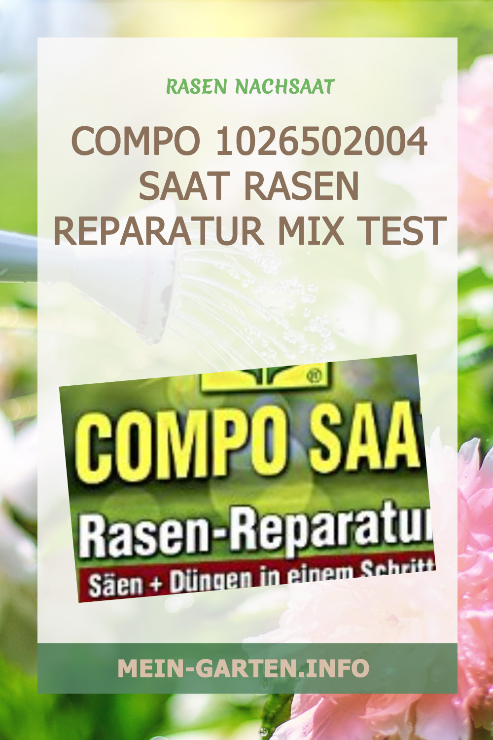 Compo 1026502004 Saat Rasen Reparatur Mix Test